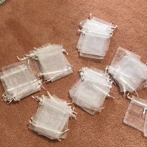 Bundle of 60 pieces  new small organize pouches 3x4 inches